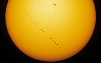 Merkurtransit vor der Sonne am 09.05.2016
